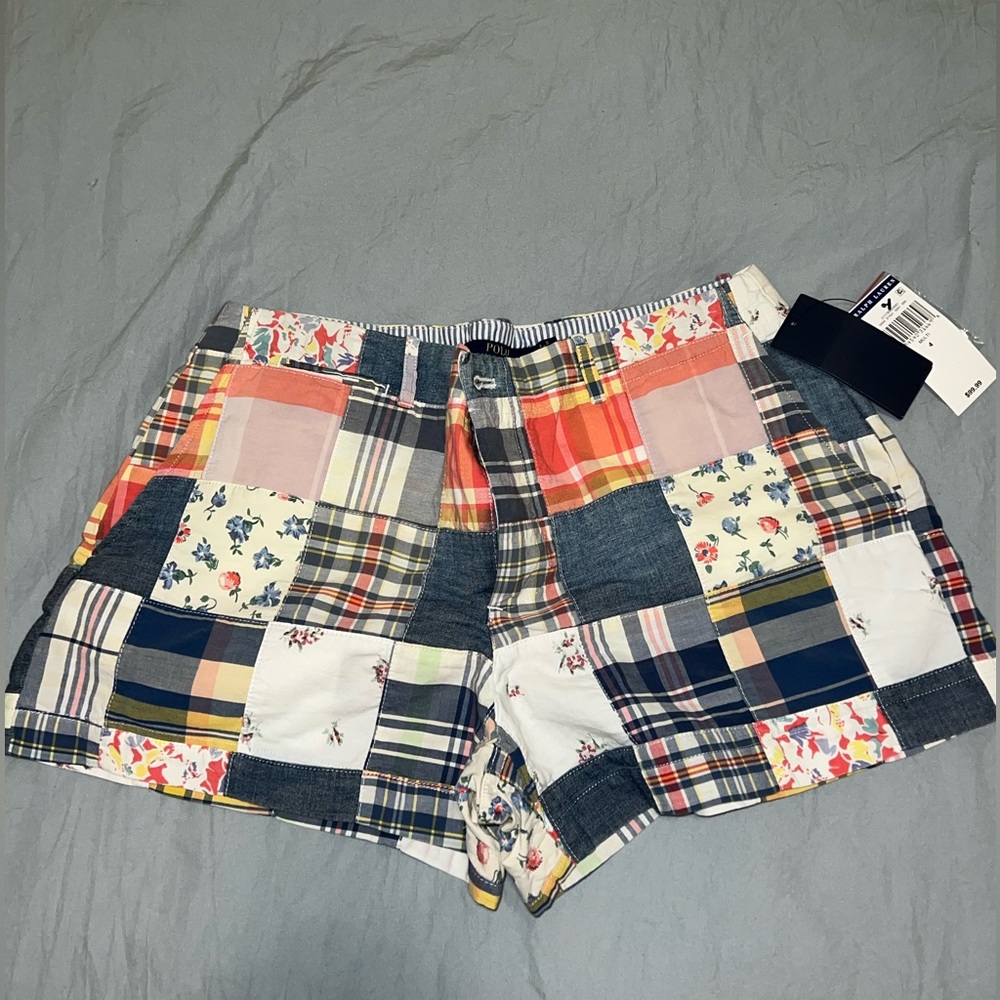 Women’s Patchwork shorts Polo Ralph Lauren Blue Label Size 4